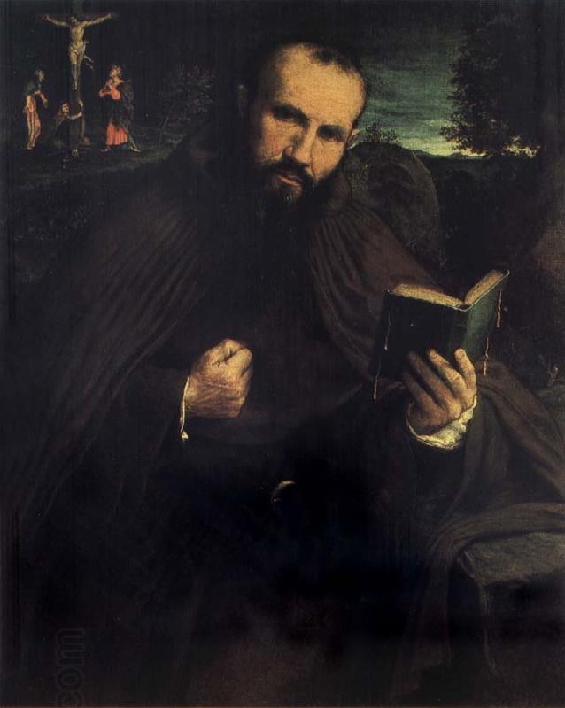 Lorenzo Lotto Portrait of Brother Gregorio da Vicenza China oil painting art